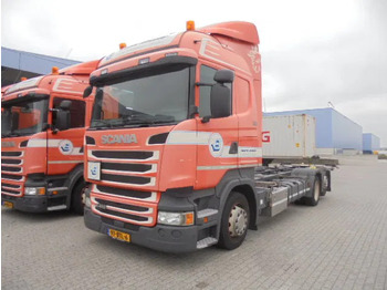 Camión caja cerrada SCANIA R 410
