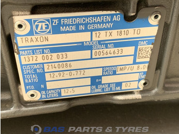 Caja de cambios para Camión DAF CF Euro 6: foto 5 Caja de cambios para Camión DAF CF Euro 6: foto 5