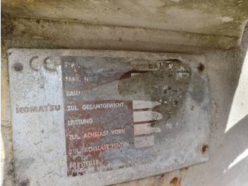 Cargadora de ruedas KOMATSU WA180.3 N/S:53070: foto 2