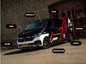 Furgoneta pequeña, Furgoneta combi Ford Transit Custom 2.0 TDCI 170 pk Aut. L2 Limited DC Dubbel Cabine EXPORT ONLY Riem V.V/ Adapt.Cruise/ Bi-Xenon/ Leder/ 2xSchuifdeur/ Elek.Stoel/: foto 4