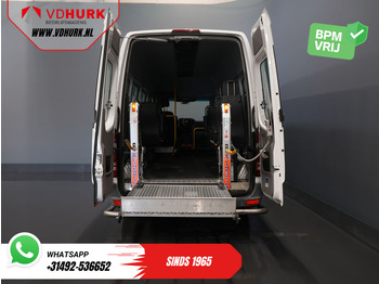 Minibús, Furgoneta de pasajeros Mercedes-Benz Sprinter 313 2.2 CDI L3H2 €10.890,- incl BTW (BPM VRIJ) EXPORT Combi/ 9 Persoons/ Kombi/ 9P/ Rearbar/ Sidebars/ Airco/ Rolstoellift: foto 5