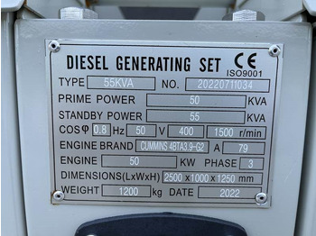 Generador industriale Cummins 55 kVA: foto 2