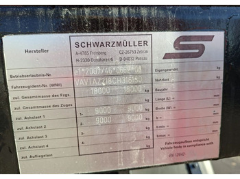 Remolque con toldo Schwarzmuller ciężarowa przyczepa 18 palet: foto 5 Remolque con toldo Schwarzmuller ciężarowa przyczepa 18 palet: foto 5