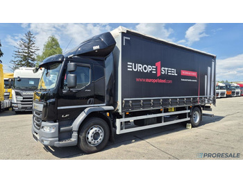 Camión lona DAF LF 290 FA Sleeper Cab EURO 6 - valník s plachtou: foto 2