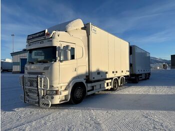 Camión caja cerrada SCANIA R 730