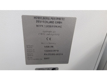 Plegadora de papel Vertical stack delivery with compression station Heidelberg Stahlfolder VSA 86 H: foto 5 Plegadora de papel Vertical stack delivery with compression station Heidelberg Stahlfolder VSA 86 H: foto 5