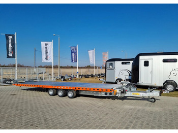 Remolque portavehículos nuevo WIOLA L35G65P hydraulic lifting 650x216 cm 3.5T GVW for vans trucks: foto 2
