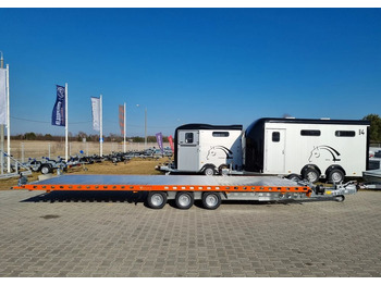 Remolque portavehículos nuevo WIOLA L35G65P hydraulic lifting 650x216 cm 3.5T GVW for vans trucks: foto 4