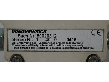 Sistema eléctrico para Equipo de manutención Jungheinrich 50020312 | Emergency disconnect switch EJD220 sn. 9 10 0 0041: foto 3