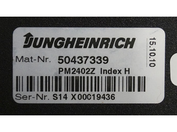 Unidad de control para Equipo de manutención Jungheinrich 50437339 | Stuur regeling steering controller PM2402 Z Index H sn S: foto 2