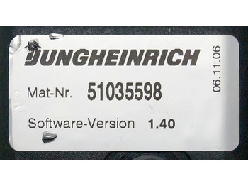 Unidad de control para Equipo de manutención Jungheinrich 50466420 | Rij/hef regeling Drive/Lifting controller AS2409k SW 1,4: foto 3