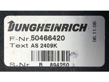 Unidad de control para Equipo de manutención Jungheinrich 50466420 | Rij/hef regeling Drive/Lifting controller AS2409k SW 1,4: foto 4