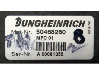 Unidad de control para Equipo de manutención Jungheinrich 50468260 | MFC01 Brake sn A 00081355 from ETV214 year 2009: foto 4 Unidad de control para Equipo de manutención Jungheinrich 50468260 | MFC01 Brake sn A 00081355 from ETV214 year 2009: foto 4