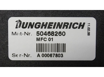 Unidad de control para Equipo de manutención Jungheinrich 50468260 | MFC01 Brake sn A00067803 from ETV214 year 2008: foto 3 Unidad de control para Equipo de manutención Jungheinrich 50468260 | MFC01 Brake sn A00067803 from ETV214 year 2008: foto 3