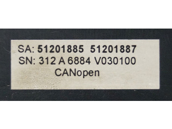 Salpicadero para Equipo de manutención Jungheinrich 51201885 | Battery Hour indicator Candis 4 Can Open 51201887 V03010: foto 3 Salpicadero para Equipo de manutención Jungheinrich 51201885 | Battery Hour indicator Candis 4 Can Open 51201887 V03010: foto 3