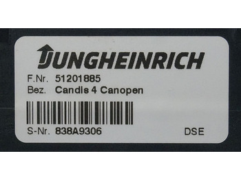 Salpicadero para Equipo de manutención Jungheinrich 51201885 | Battery Hour indicator Candis 4 Can Open sn. 838A9306: foto 3