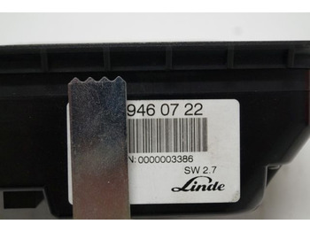 Salpicadero para Equipo de manutención Linde 0039460722 | Display SW2.7 Display SW2.7: foto 3