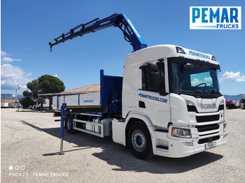 Camión grúa SCANIA P 370 GRUA CAJA FIJA 18T: foto 3
