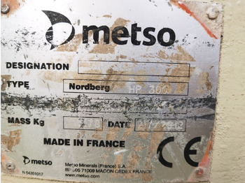 Trituradora de cono Metso HP300: foto 2