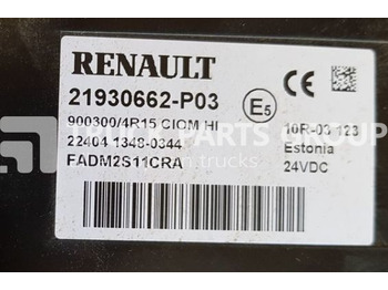 Unidad de control RENAULT