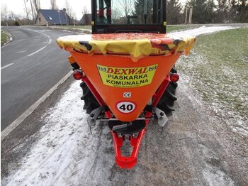 Esparcidor de sal nuevo Dexwal Salzstreuer Düngerstreuer Streuer Trichterstreuer 500 Liter: foto 4