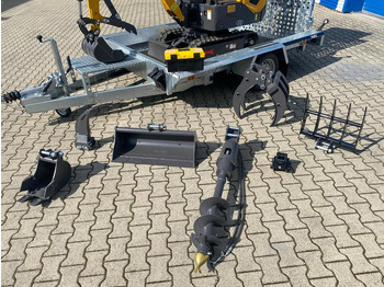 Miniexcavadora Minibagger BK1000JS + Tieflader + Zubehör *HERBSTAKTION*INKL.19% MWST*BERGER KRAUS*SOFORT!*: foto 2