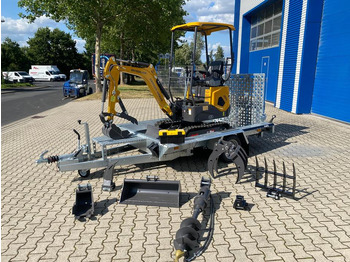 Miniexcavadora BERGER KRAUS