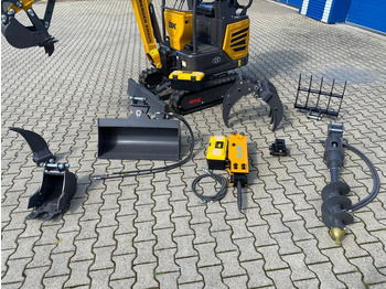 Miniexcavadora Minibagger BK1250JSR inkl. großem Zubehörpaket *INKL.19% MWST*BERGER KRAUS*KUBOTA* VERSTELLFAHRWERK*SOFORT!*: foto 2