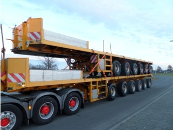 Semirremolque plataforma/ Caja abierta Esge STL / 6 axle: foto 1