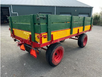 Remolque agrícola Miedema landbouwwagen vierwielige wagen schamelwagen: foto 2 Remolque agrícola Miedema landbouwwagen vierwielige wagen schamelwagen: foto 2