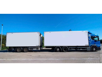 Camión frigorífico SCANIA ZESTAW / CHŁODNIA / LAMBERET / 6X2 / 36 EUROPALET / SERWISOWANY / AUTOMAT / SYPIALKA: foto 4