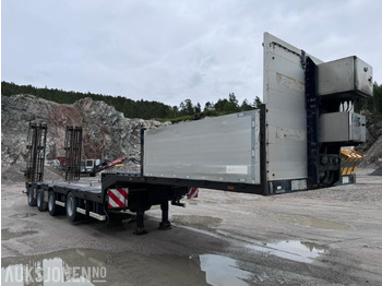 Remolque 2019 Carnehl CSTV 40-60 - 4 akslet maskinsemi - Manuelt uttrekk - Hydraulisk bredding - Støttelabber bak - Fjernstyring: foto 3