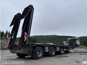 Remolque 2019 Carnehl CSTV 40-60 - 4 akslet maskinsemi - Manuelt uttrekk - Hydraulisk bredding - Støttelabber bak - Fjernstyring: foto 4