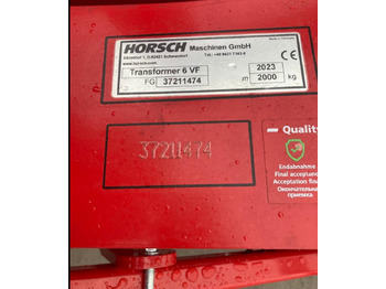 Equipo para trabajo del suelo nuevo Horsch TRANSFORMER 6 VF: foto 4 Equipo para trabajo del suelo nuevo Horsch TRANSFORMER 6 VF: foto 4