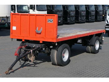 Remolque plataforma/ Caja abierta HÜFFERMANN