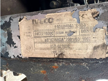 Motor para Maquinaria de construcción Iveco F4GE040A D653: foto 2 Motor para Maquinaria de construcción Iveco F4GE040A D653: foto 2