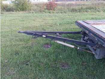 Remolque plataforma/ Caja abierta Langendorf 3 Achser  Anhänger 9,4m Aufbau: foto 5
