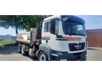 Arrendamiento de MAN TGS 26.400 Kipper Mit Kran/Funk MAN TGS 26.400 Kipper Mit Kran/Funk: foto 2