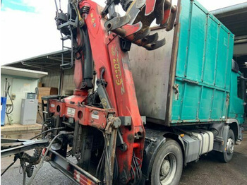 Camión volquete, Camión grúa Mercedes-Benz 1841K 4x2 Actros Kipper mit Kran+Greifer: foto 5
