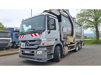 Camión de basura Mercedes-Benz 2532 Actros Überkopflader: foto 2 Camión de basura Mercedes-Benz 2532 Actros Überkopflader: foto 2