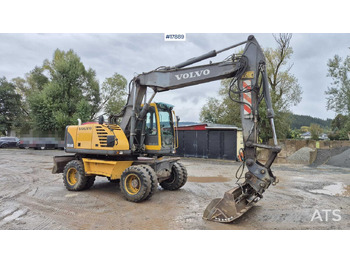 Excavadora de ruedas VOLVO EW160B