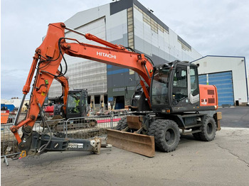 Excavadora de ruedas HITACHI ZX140W-3