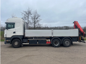Camión caja abierta Scania R480 with Palfinger PK 19.001 SLD crane: foto 2