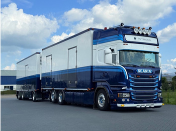 Camión caja cerrada SCANIA R 450