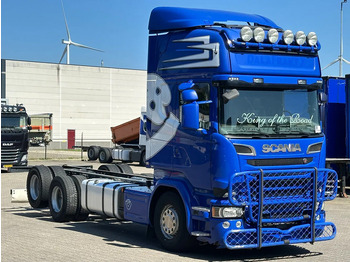 Camión chasis Scania R580 V8 6X2 Chassis WB 4.70mtr Retarder Topline Euro 6: foto 2