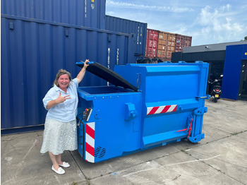 Carrocería intercambiable para camion de basura