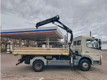 Camión volquete, Camión grúa Mercedes-Benz Atego 2 4-Zyl. 4x2 918 4x2 MEILLER HIAB066 Kran: foto 2 Camión volquete, Camión grúa Mercedes-Benz Atego 2 4-Zyl. 4x2 918 4x2 MEILLER HIAB066 Kran: foto 2