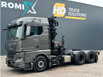 Arrendamiento de  MAN TGX 26.580 6x4 Kran Hiab 302-6 + Jib-4 MAN TGX 26.580 6x4 Kran Hiab 302-6 + Jib-4: foto 4