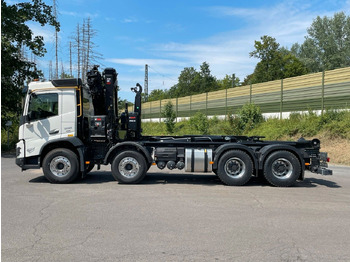 Camión multibasculante, Camión grúa Volvo FMX 500 8x4 Abrollkipper + Kran Hiab 228-6: foto 4