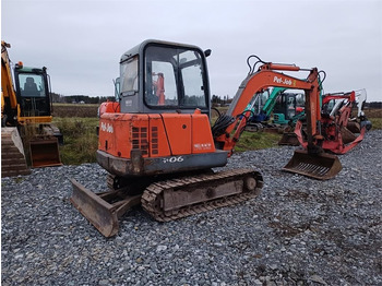 Miniexcavadora Pel-Job EB406 rautateloilla. Kolme kauhaa: foto 5